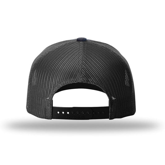 Richardson Printed Five-Panel Trucker - Back