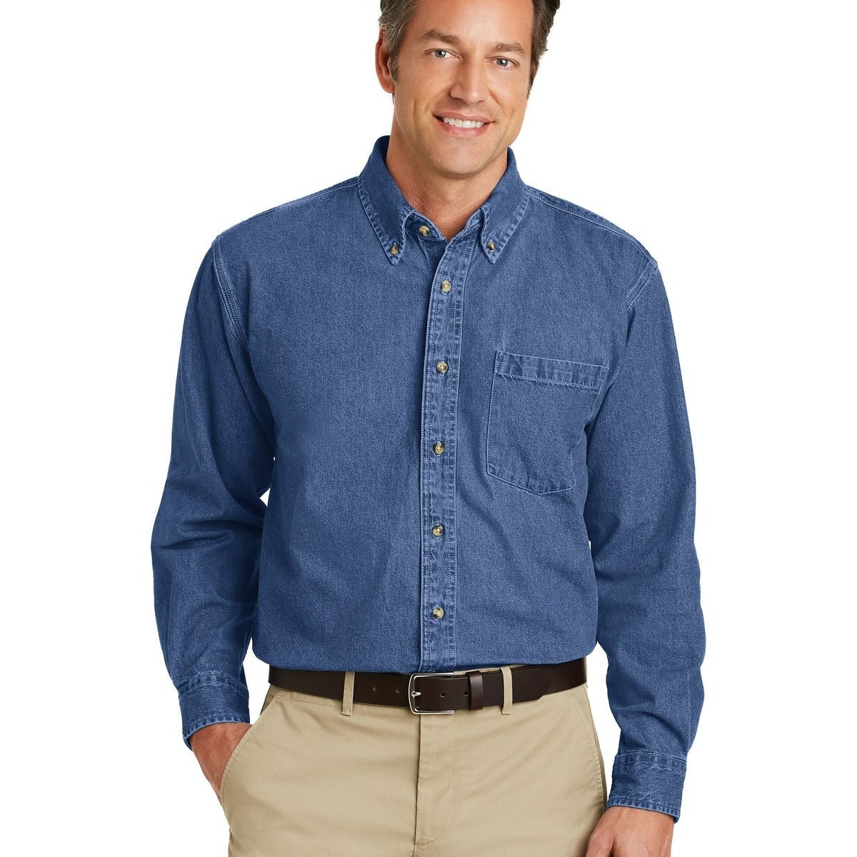 Dark Blue Stonewashed - Model