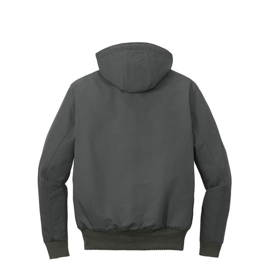 Carhartt Quilted-Flanne-Lined Duck Active Jac - Back