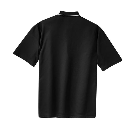 Sport-Tek Dri-Mesh Polo with Tipped Collar and Piping - Back