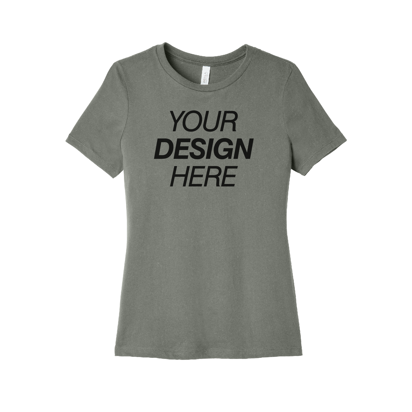 BELLA+CANVAS® Camiseta holgada de tres mezclas para mujer