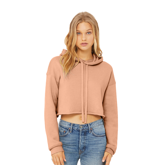 BELLA+CANVAS® Sudadera con capucha de tejido polar para mujer