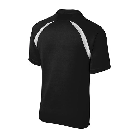 Sport-Tek Dry Zone Colorblock Raglan Polo - Back