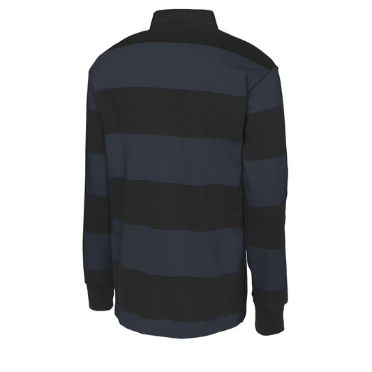 Sport-Tek Classic Long Sleeve Rugby Polo - Back