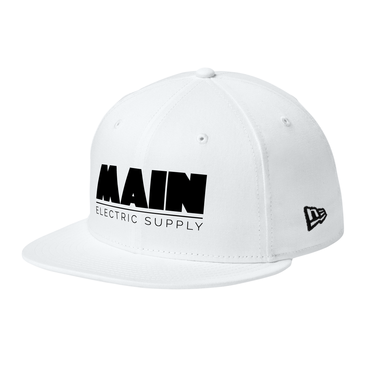 New Era® Standard Fit Flat Bill Snapback Cap x Main Electric Supply Co.