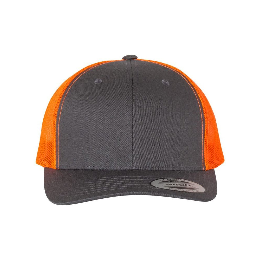Charcoal/ Neon Orange - Front