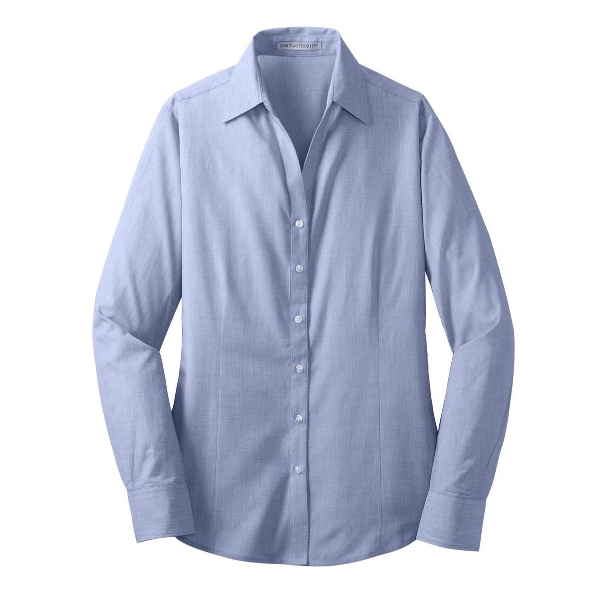Port Authority Women's Crosshatch Easy Care Shirt - Front