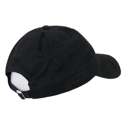 6 Panel Low Profile Relaxed Vintage Dad Hat - Detail