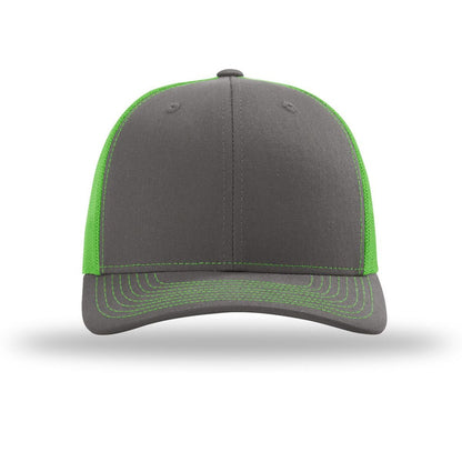 Charcoal/ Neon Green - Front