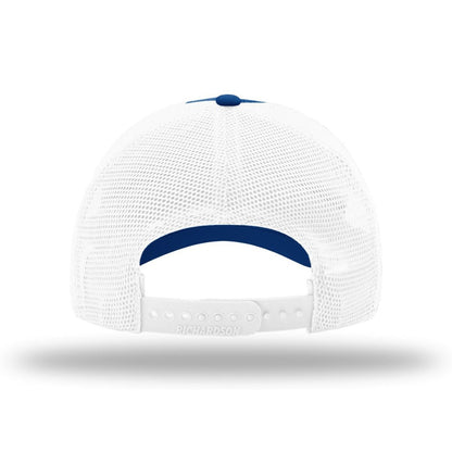 Royal/ White - Back