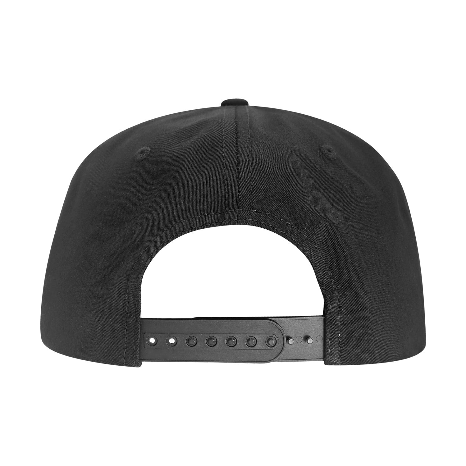 5 Panel High Profile Relaxed Cotton Blend Rope Hat - Detail
