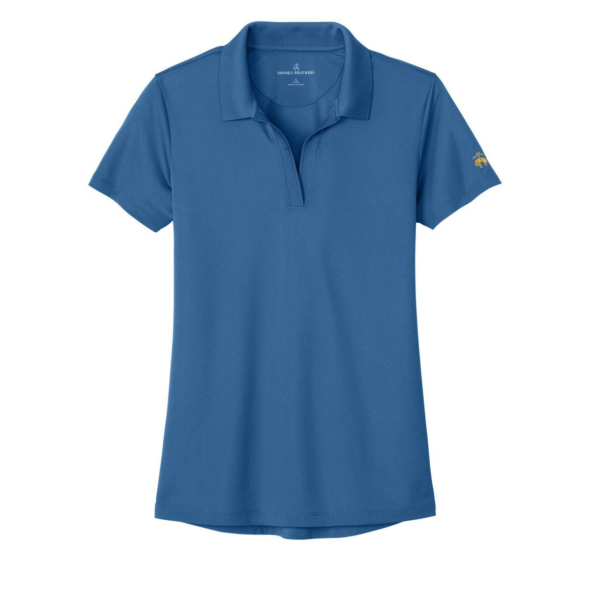 Brooks Brothers Women's Mesh Pique Performance Polo - Front