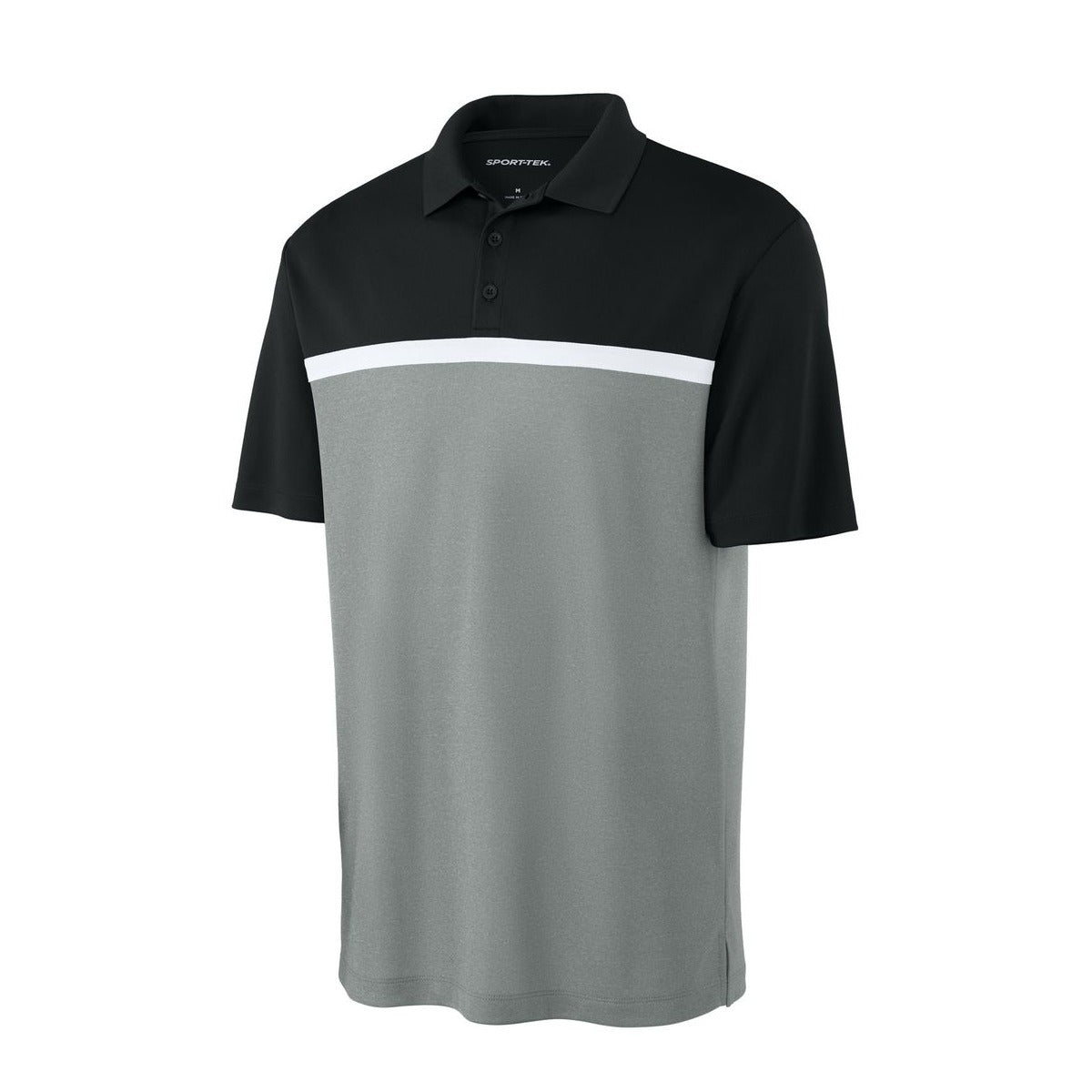 Sport-Tek UV Micropique Colorblock Polo - Front