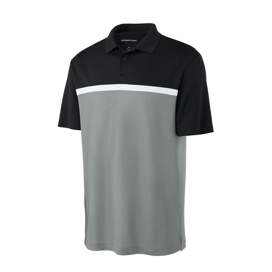 Sport-Tek UV Micropique Colorblock Polo - Front
