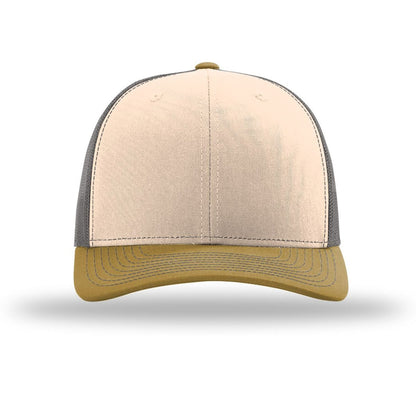 Mink Beige/ Charcoal/ Amber Gold - Front