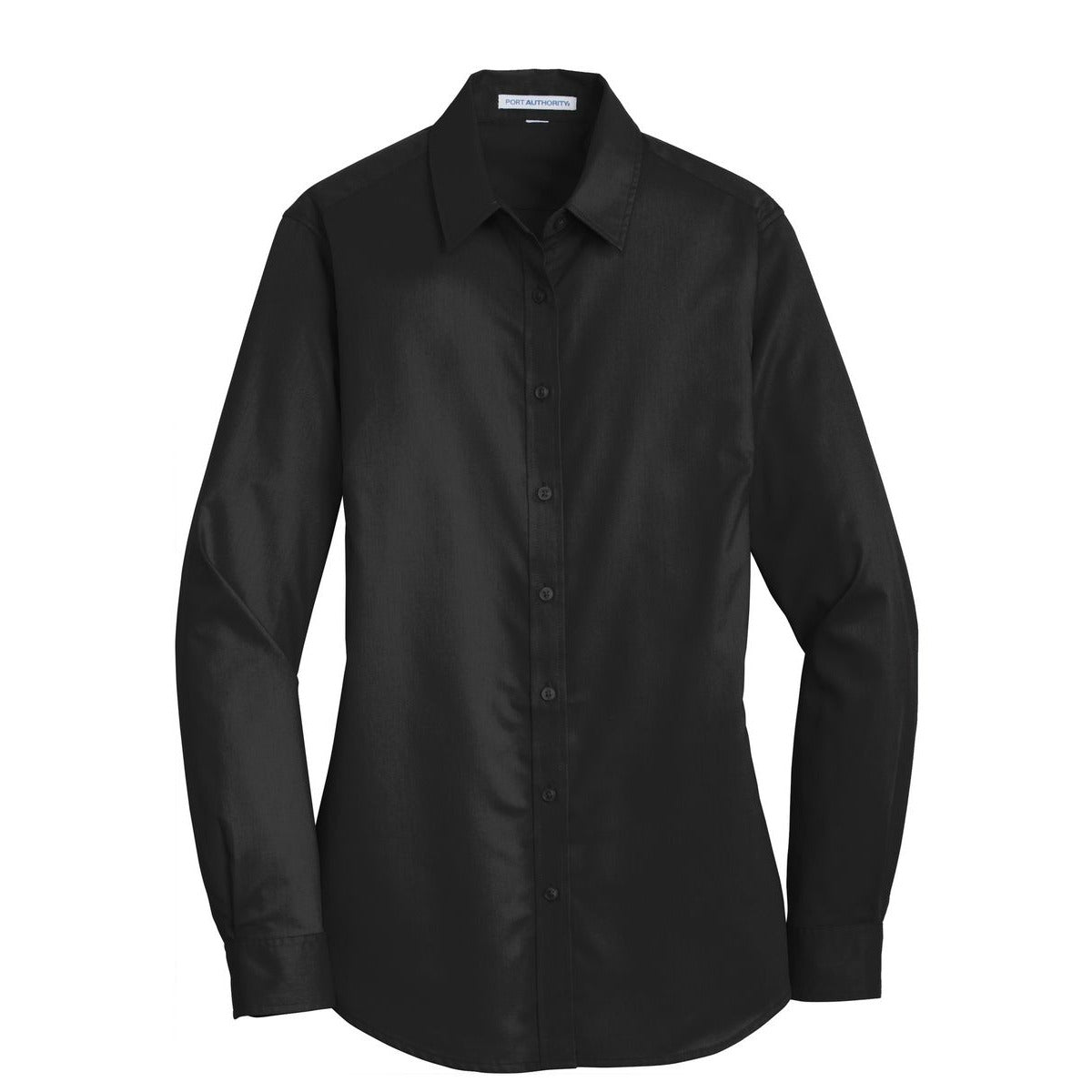 Port Authority Women's SuperPro Twill Shirt - Front