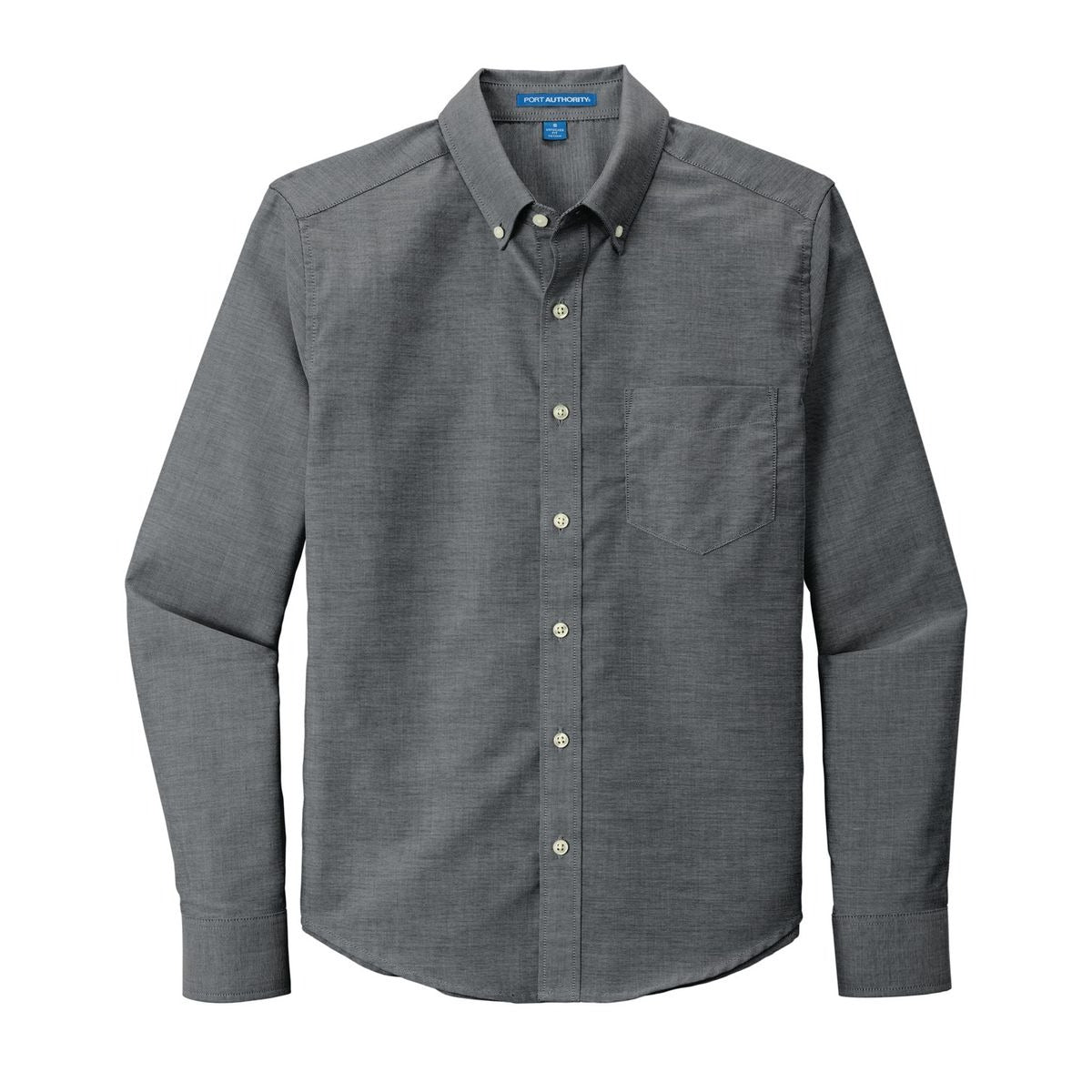 Port Authority Untucked Fit SuperPro Oxford - Front