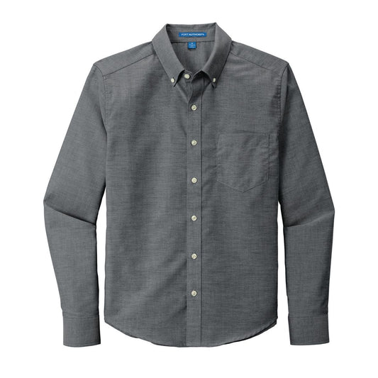 Port Authority Untucked Fit SuperPro Oxford - Front