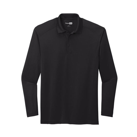 CornerStone Select Lightweight Snag-Proof Long Sleeve Polo - Front