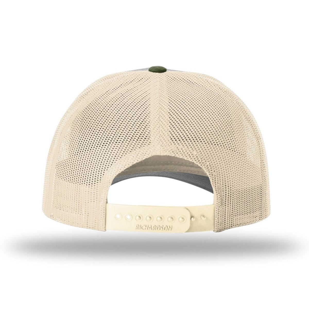 Heather Grey/ Birch/ Army Olive - Back