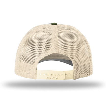 Heather Grey/ Birch/ Army Olive - Back