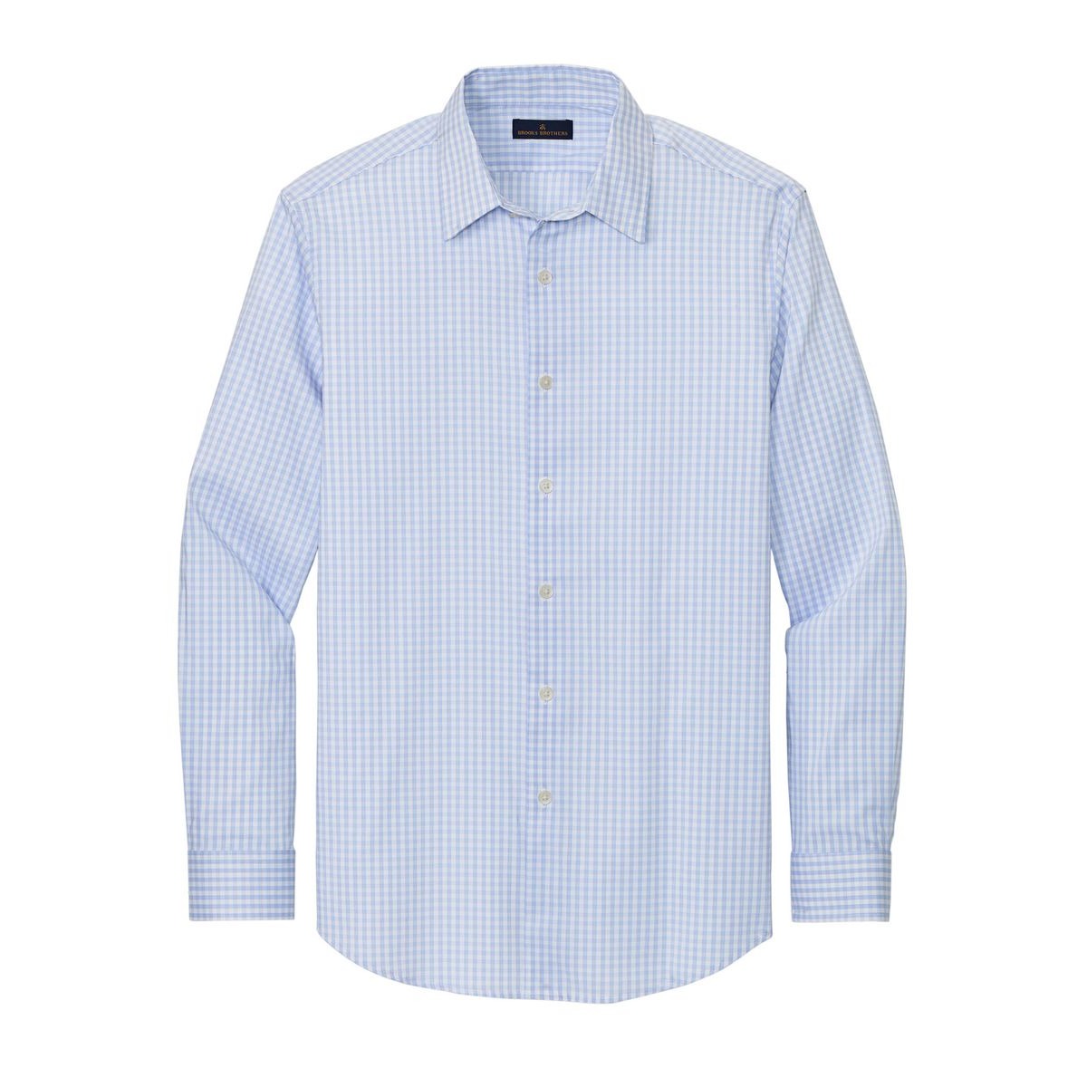 Newport Blue/ Pearl Pink Fine Check - Front