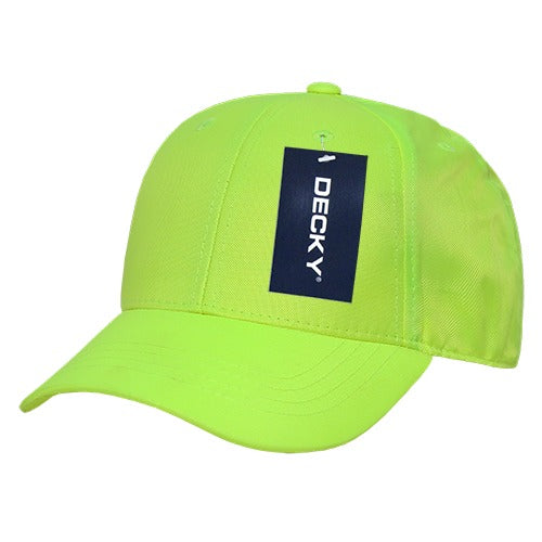 6 Panel Low Profile Structured Neon Cap - Front