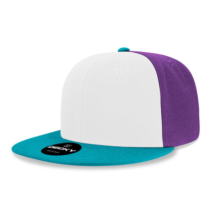 Teal/White/Purple - Front
