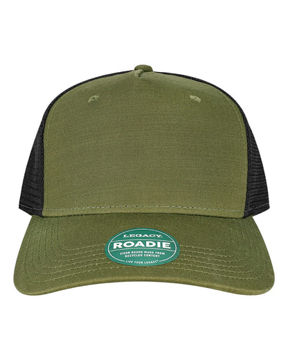 Olive Slub/ Black - Front