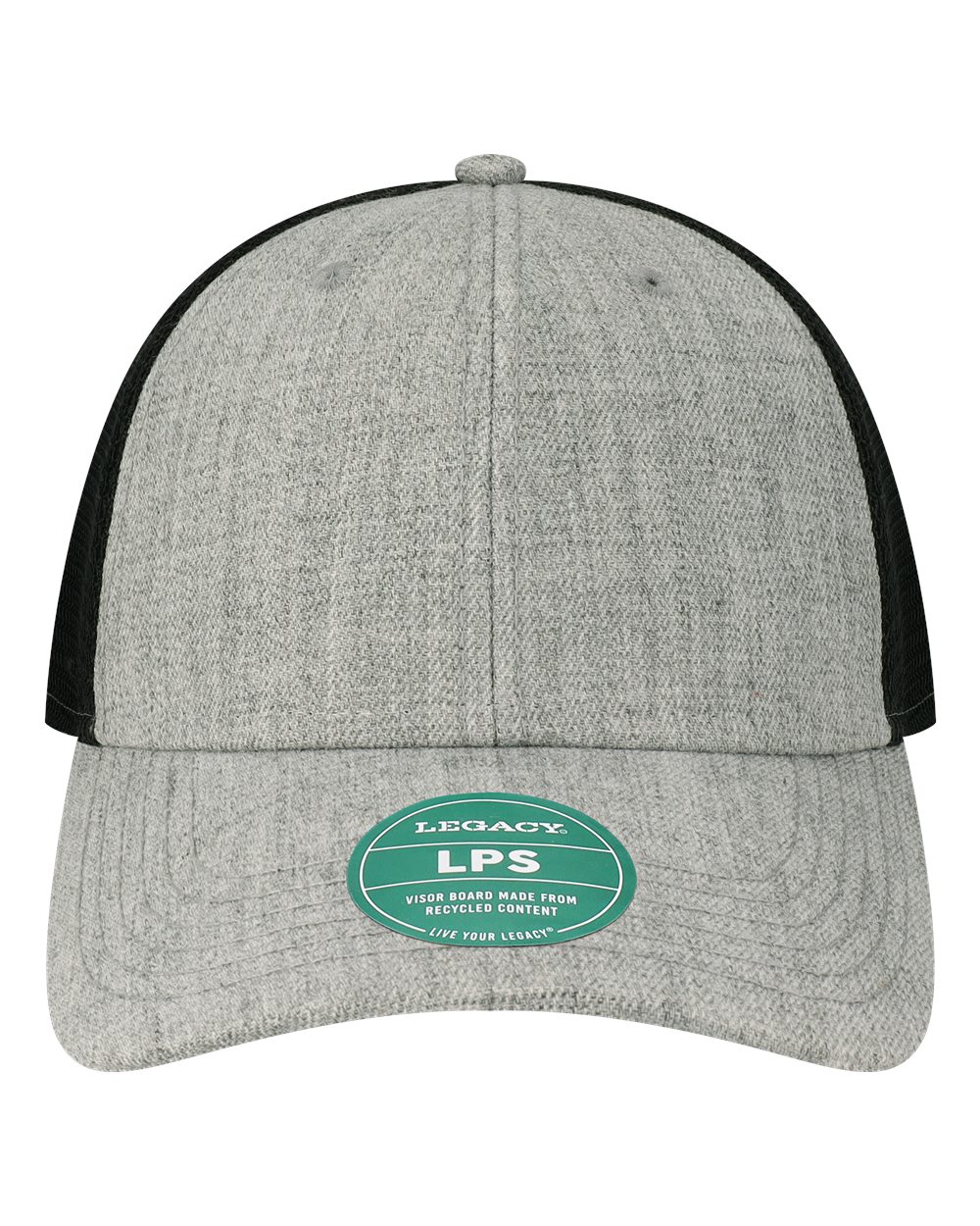 Heather Grey/ Black - Front