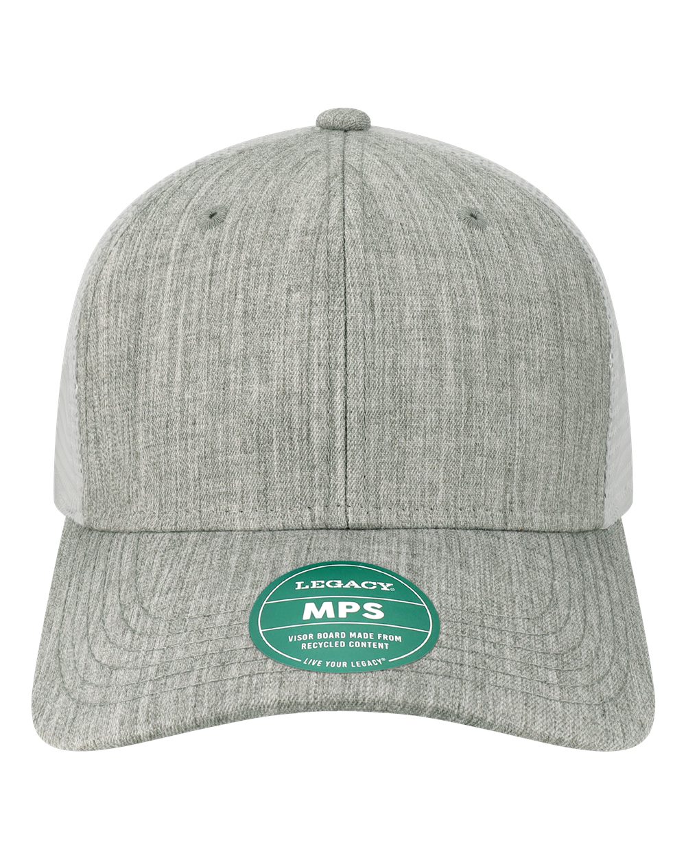 Melange Grey/ White - Front