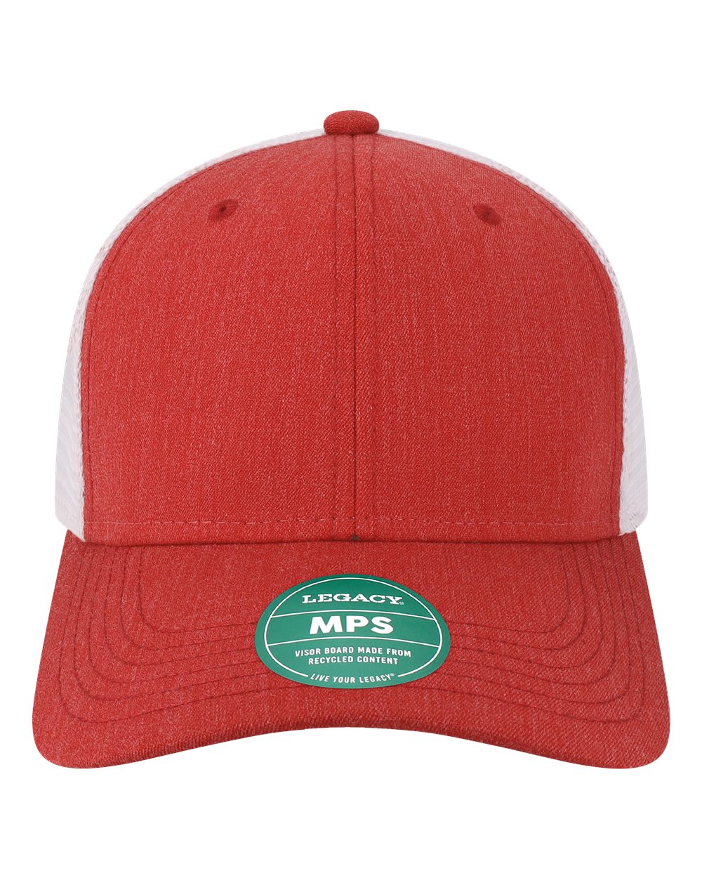 Melange Scarlet/ White - Front