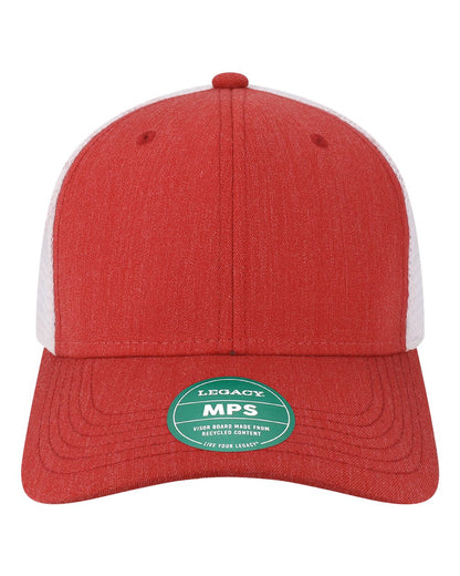 Melange Scarlet/ White - Front