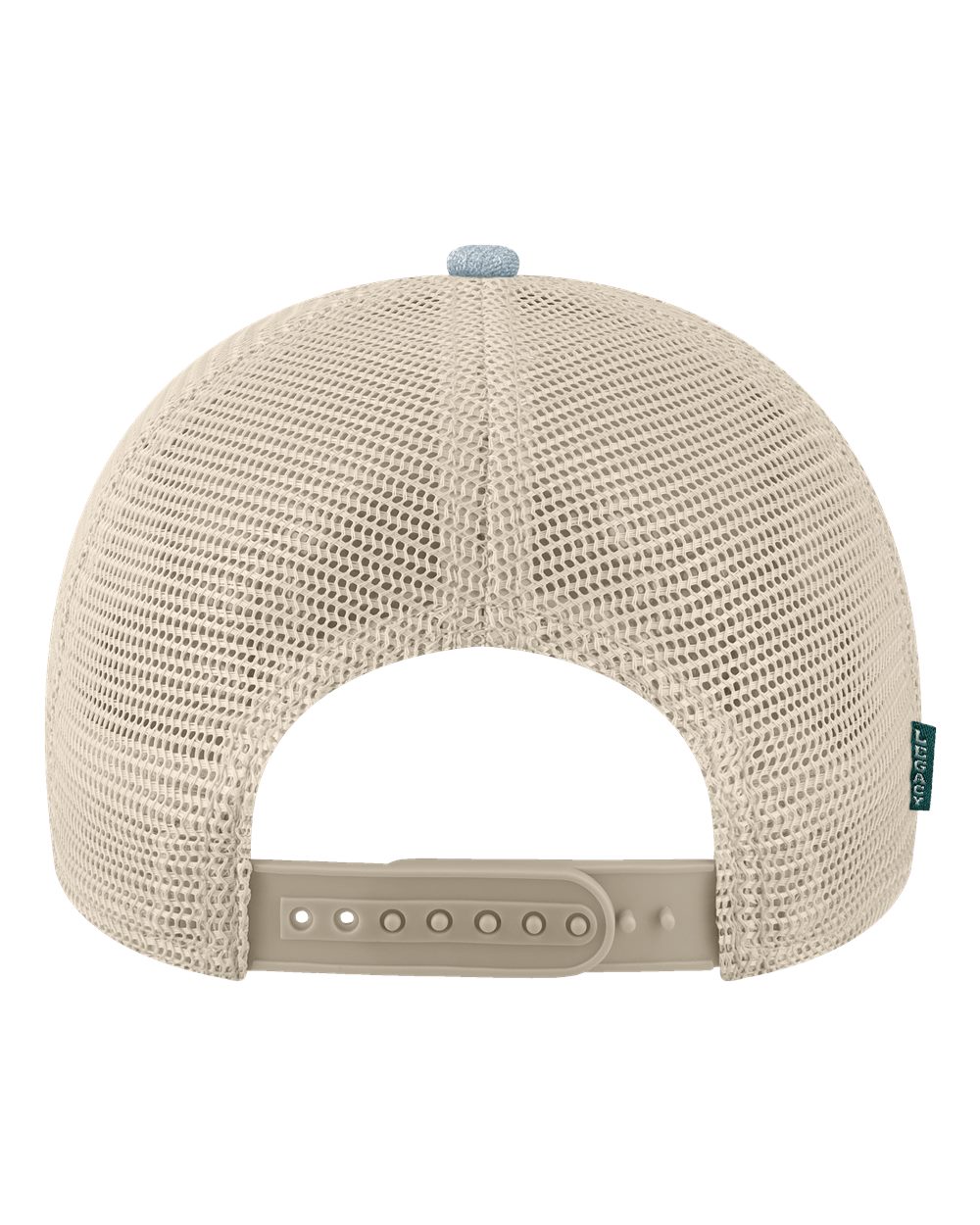 Melange Light Blue/ Cardinal/ Stone - Back