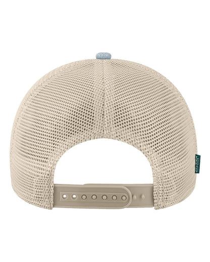 Melange Light Blue/ Cardinal/ Stone - Back