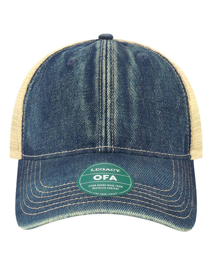 Blue Denim/ Khaki - Front
