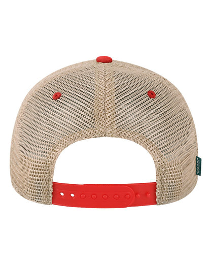 Scarlet Red/ Khaki - Back