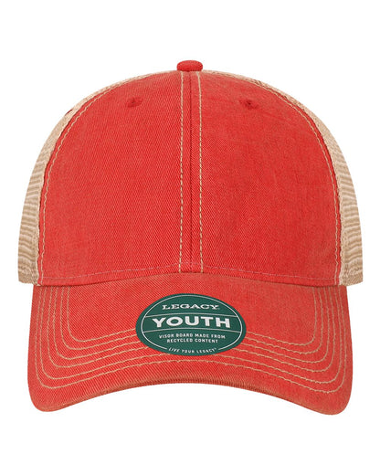 Scarlet Red/ Khaki - Front