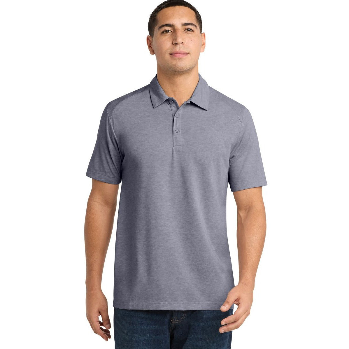 True Navy Heather - Model