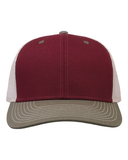 Cinnamon Red/ Olive Green/ Stone - Front
