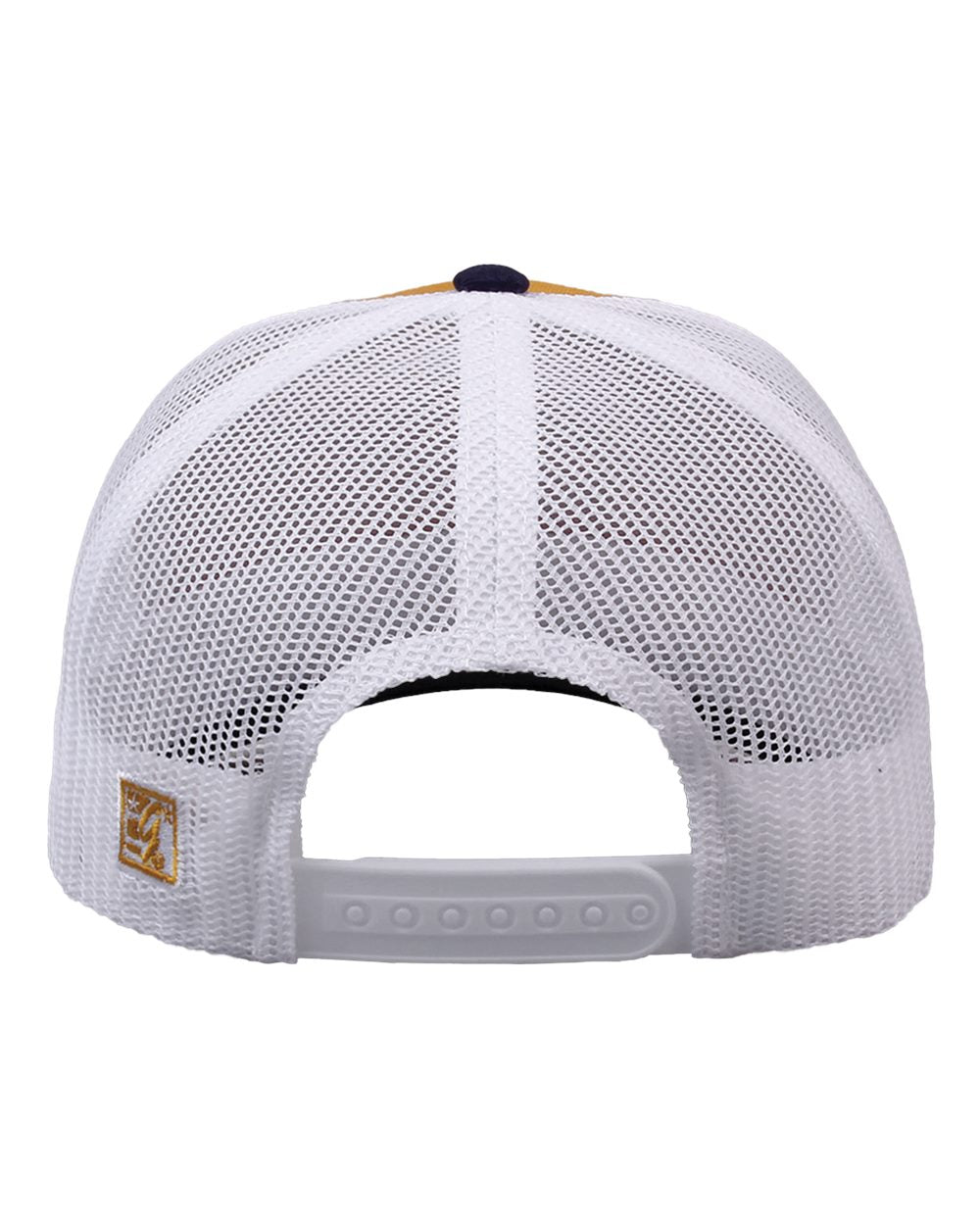 Mustard Yellow/ Navy/ White - Back
