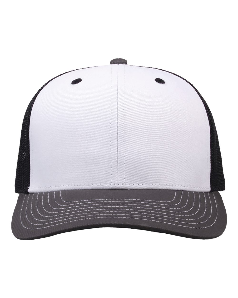 White/ Charcoal/ Black - Front