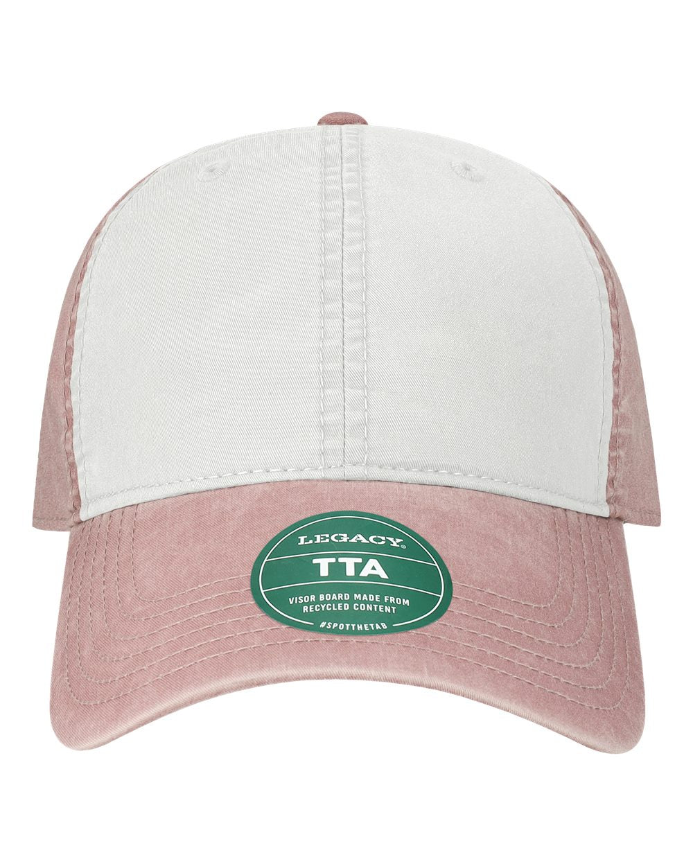 White/ Dusty Rose - Front