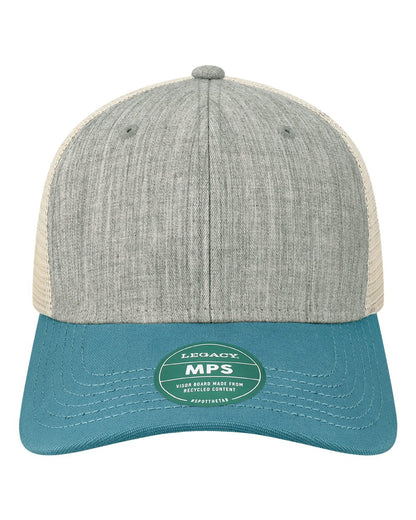 Melange Grey/ Pacific Blue/ Stone - Front