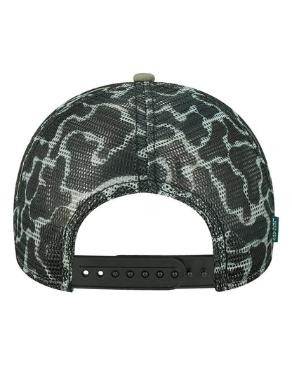 Olive/ Grey/ Grey Camo - Back