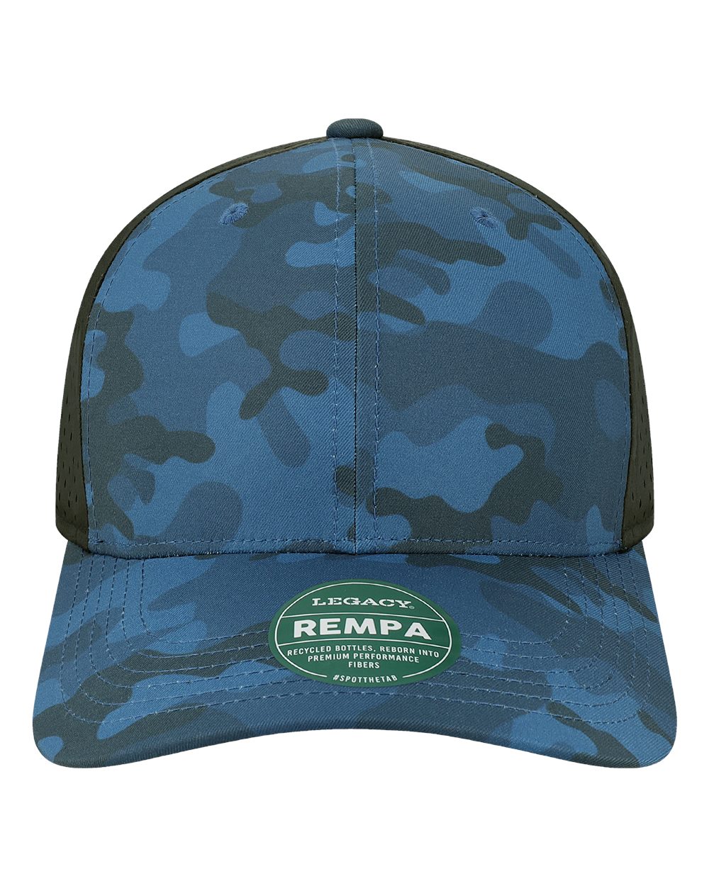 Blue Camo/ Black - Front