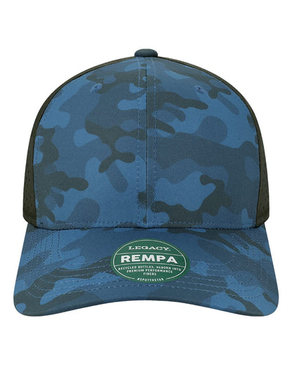 Blue Camo/ Black - Front