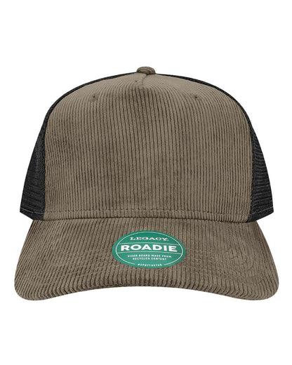Dark Grey Corduroy/ Black - Front
