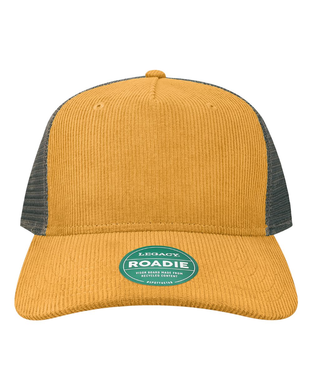 Mustard Corduroy/ Dark Grey - Front