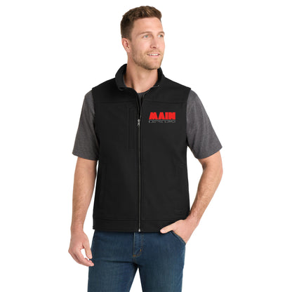CornerStone® Duck Bonded Soft Shell Vest x Main Electric Supply Co.